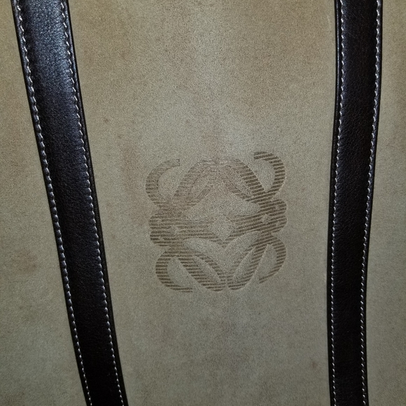 🙀Loewe Authentic Ex-Large Anagram Tote Bag "RARE" - Picture 10 of 15